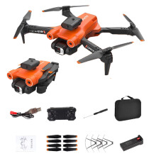 WJSXC Drone met dubbele 1080p HD-camera, op afstand bestuurbare speelgoeddrone met hoogtebehoud, headless-modus en snelheidsregeling. Een geweldig