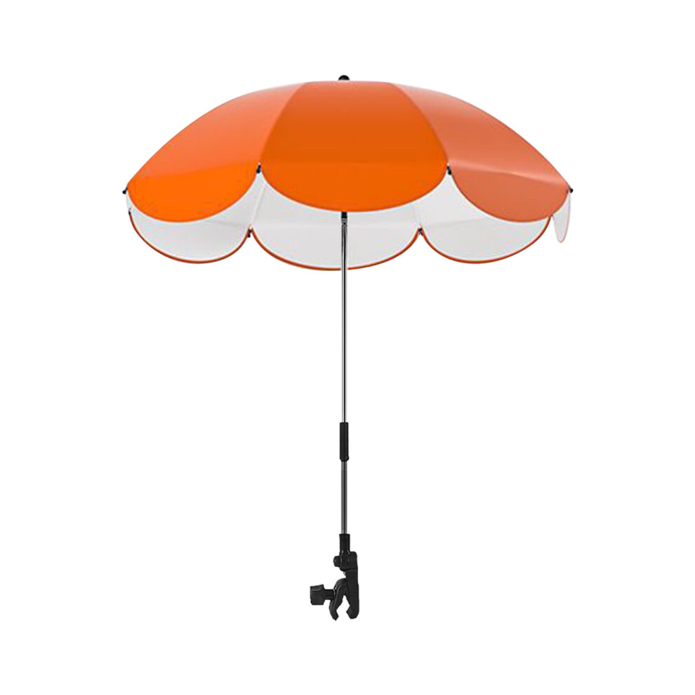 WRKEKC Beach Umbrella Universal Baby Pram Umbrella Shade Umbrella Sunshade for Stroller,Pushchair J