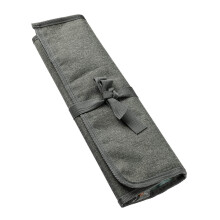 TureClos Cutie de depozitare goală pentru croșetat, ace de tricotat, accesorii de cusut, gri