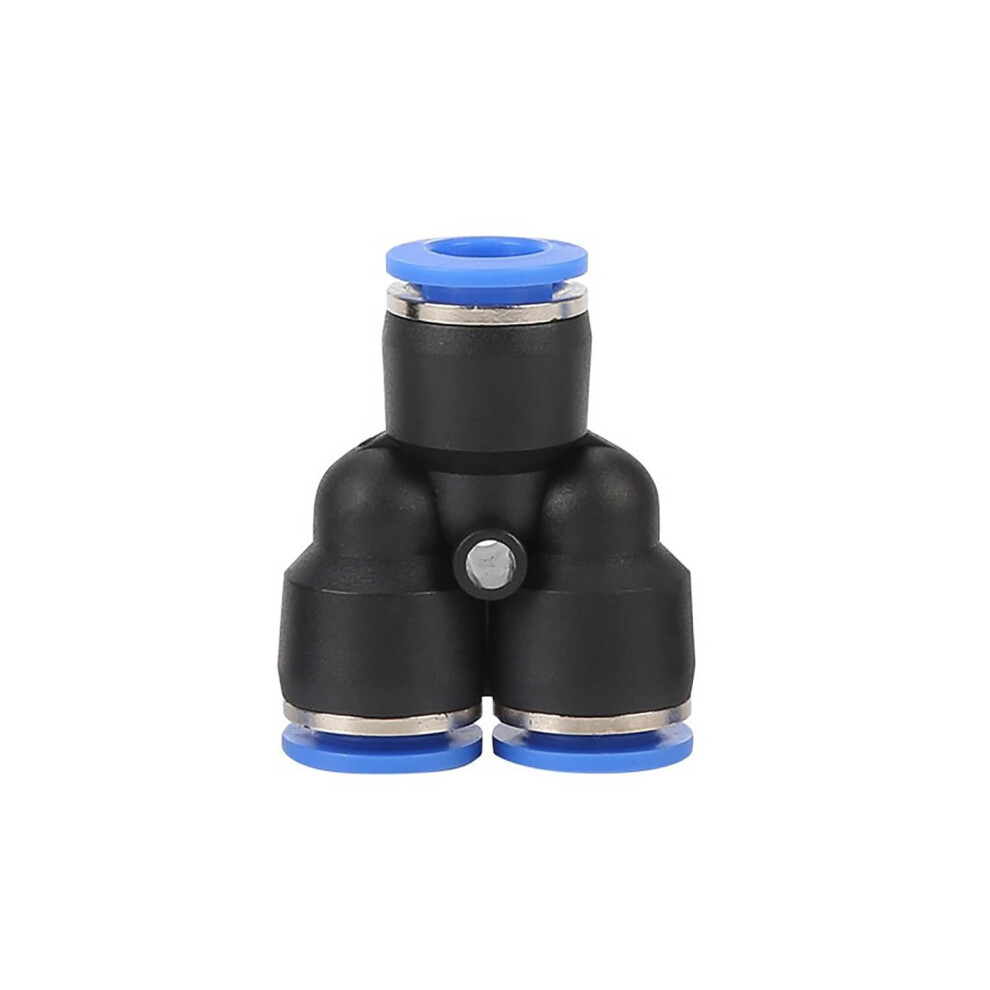 3 Way Y Shape Pneumatic Push In Fitting 14Mm Quick Connect Air Hose Connector 360 Rotatable 9044945774160