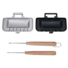 Versátil Estufa De Gas Sandwich Panini Grill: Doble Cara, Tostadas Y Prensas Sandwiches-Sartén De Doble Cara Sandwich Baking Pan