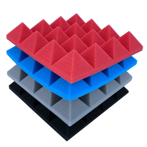 24 τεμάχια 25X25X5Cm Studio ακουστικά ηχομονωτικά πάνελ επεξεργασίας ηχομόνωσης 1