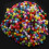 2000 Stück 10 mm bunte, weiche Pompons für Kinderbastelarbeiten 4