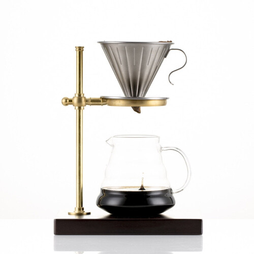 Set mit 2 Kaffeefiltern, Drippern und Sanduhren 2
