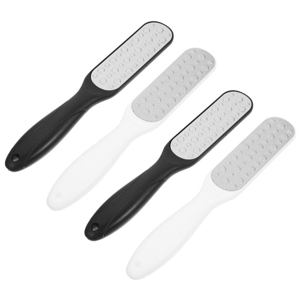 4pcs DualSided Foot File and Pedicure Foot Rasp for Dead Skin Removal and Cracked Heels