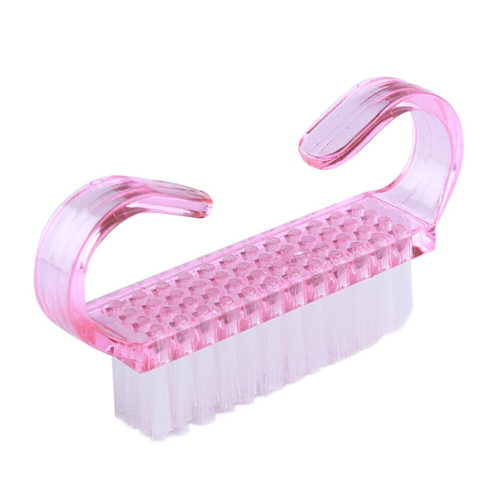 Nail Cleaning Brush with Soft Bristles for Manicure Pedicure, NonâSlip Grip Hand and Foot Scrub