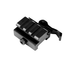 Scope Mount with QD Quick Release Riser, Triple Slot Picatinny Rail Adapter Fits 20MM Rails