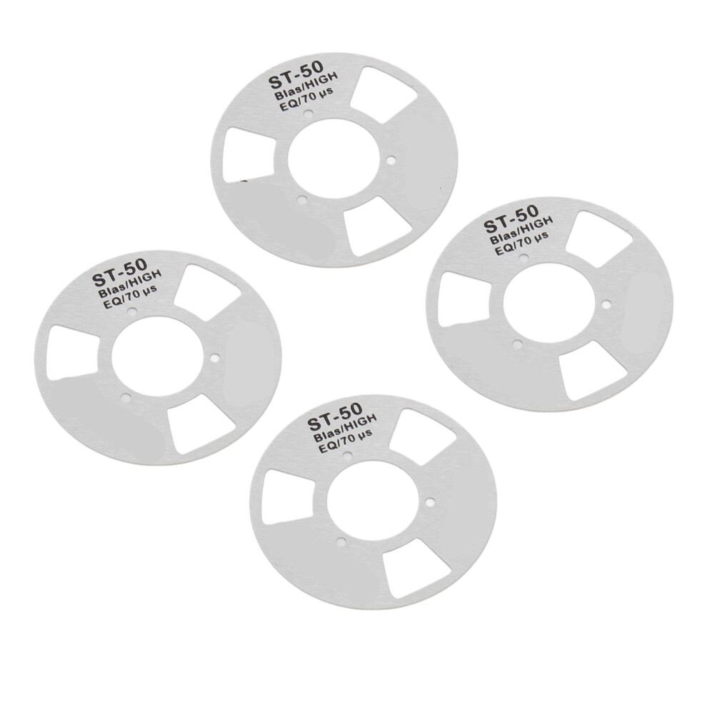 Homemade Aluminum Reel To Reel Cassette For Diy Music Recording Silver 8431381212959