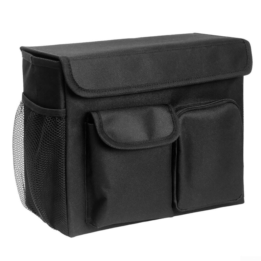 Walker Bag with Side Pockets, Large Capacity Wheelchair Organizer for Bottles and Essentials