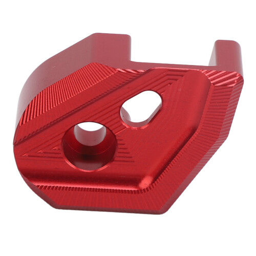 Protector de sensor ABS de aleación de aluminio roja para XMAX 400/300/250