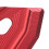 Protector de sensor ABS de aleación de aluminio roja para XMAX 400/300/250 8