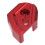 Protector de sensor ABS de aleación de aluminio roja para XMAX 400/300/250 9