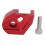Protector de sensor ABS de aleación de aluminio roja para XMAX 400/300/250 3