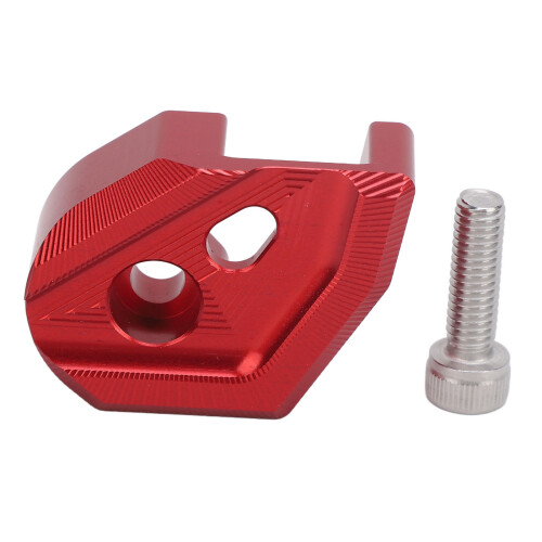 Protector de sensor ABS de aleación de aluminio roja para XMAX 400/300/250 2
