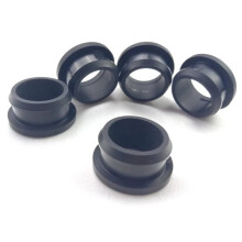 Silicone Hole Plugs Black SnapOn Rubber Grommet Caps 25mm for Cables  Temp Resistant 2pcs