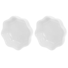 Conjunto de 2 comedouros de cerâmica laváveis para hamster, chinchila e outros pequenos animais.