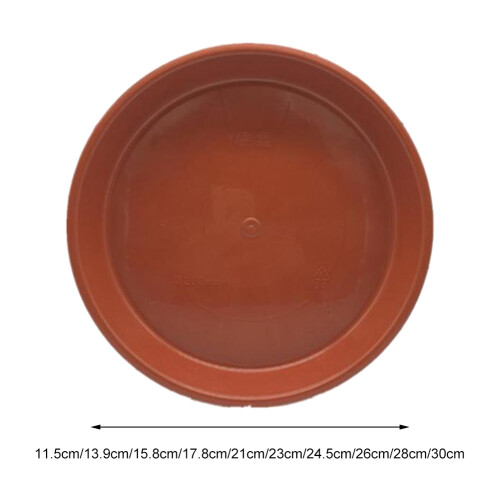 ZTGD10 peças 8,27 polegadas, plástico, formato redondo, para vasos de flores, casa e jardim. 2