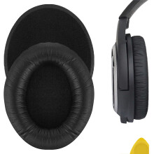 QuickFit Protein læder ørepuder kompatible med Sennheiser HD418, HD419, HD428, HD429, HD439, HD438, HD448