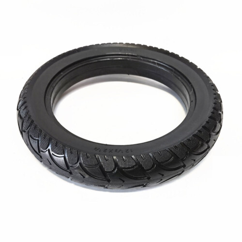 Pneu sólido 12 1/2 x 2 1/4 (57-203) de 12 polegadas para scooter elétrica e bicicleta elétrica. 1