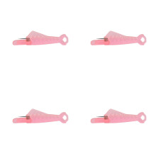 Fischmaul-Nähmaschinennadeleinfädler, 20 Stück, kompatibel mit Heim-/Büro-Nähwerkzeugen, Sticknadeln, fischförmigen Ringzubehör (4 Sets)