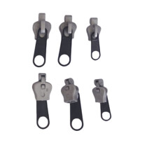 Kit de reparación de cremalleras / Tirador de cremalleras (paquete de 6)