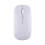 Mouse Bluetooth compatibile con iPad, Samsung MatePad, Lenovo MiPad, tablet e laptop Android e Windows - Mouse wireless a batteria, bianco 1