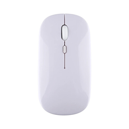 Mouse Bluetooth compatibile con iPad, Samsung MatePad, Lenovo MiPad, tablet e laptop Android e Windows - Mouse wireless a batteria, bianco