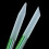 Bluethy Glass Cuticle Pusher Nail Care Αφαιρέστε το Νεκρό Δέρμα Διπλής Όψης Εργαλείο Κόψιμο 5