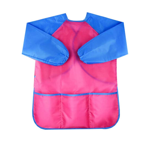 Αδιάβροχη ποδιά Vnanda Kids Art Smock με 3 τσέπες, ποδιές ζωγραφικής με μακριά μανίκια για 1