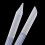 Bluethy Glass Cuticle Pusher Nail Care Αφαιρέστε το Νεκρό Δέρμα Διπλής Όψης Εργαλείο Κόψιμο 7