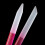 Bluethy Glass Cuticle Pusher Nail Care Αφαιρέστε το Νεκρό Δέρμα Διπλής Όψης Εργαλείο Κόψιμο 4