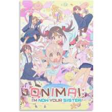 AVOI Anime Onimai Acum sunt sora ta! Poster pentru cameră estetică tablou decorativ imprimare artă de perete pânză postere cadouri
