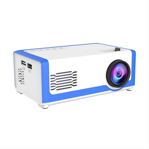 Φορητός Μίνι Προβολέας LED 1080p HD, Υποστηρίζει Αναπαραγωγή μέσω Δίσκου U, TF, HDMI, 1