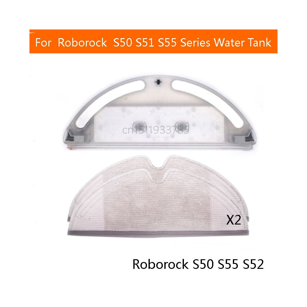 Water Tank For Compatible With Xiaomi Mijia 1C Stytj01zhm 1T Stytj02zhm Dreame F9 Roborock S50 S55 S501 Robot Vacuum Cleaner Cloth Mop Pro Parts 9191629109852