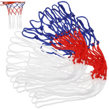 Rete di drenaggio per canestro da basket, 2 pezzi, per interni, spessa, in nylon.