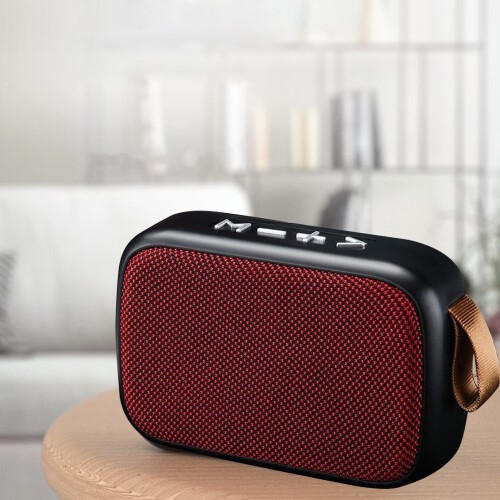 Φορητό ηχείο SUSUchens Mini G2 6D Bass συμβατό με Bluetooth 4.2 Ασύρματο ηχείο με υποδοχή κάρτας USB 2