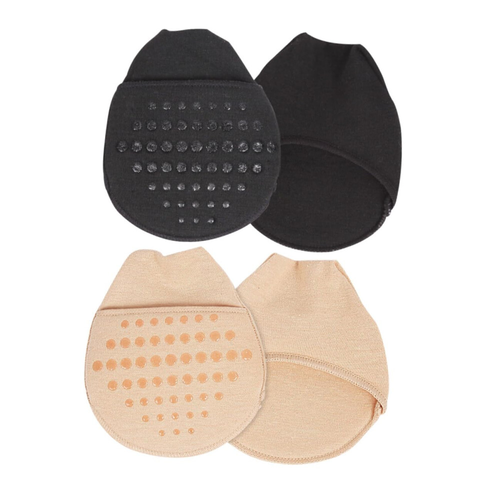 Forefoot Cushion Pads Invisible Socks for Women Breathable Comfort for  Heels 2 Pairs