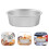 Eease4pcs kageform nonstick ovale kageforme aluminiumslegering kage bageforme kage bageform 5
