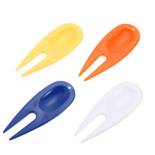 20 PCS Golf Green Fork Golf Balls Plastic Golfing Divot Tools Golf Accessories Golfing Lawn Tools Golfs Accessories