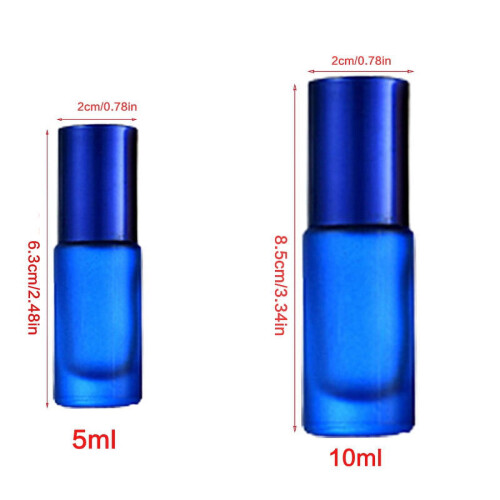 ZPAQI5ml10ml Μπουκάλια Roll-on για αιθέρια έλαια, Επαναγεμιζόμενα μπουκάλια αρωμάτων, 1