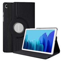 Kompatybilny z Samsung Galaxy Tab A7 10.4SM-T500Etui 360 obrotowe - czarne