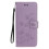 Husă din piele cu fluturi, compatibilă cu iPhone 12/12Pro, violet 3