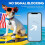 Θήκη Airtag με μπρελόκ, συμβατή με Apple AirTags, αδιάβροχη, ανθεκτική στη σκόνη, 5