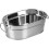 Gongc Galvanized Steel Oval Beverage Tub - Silver 1