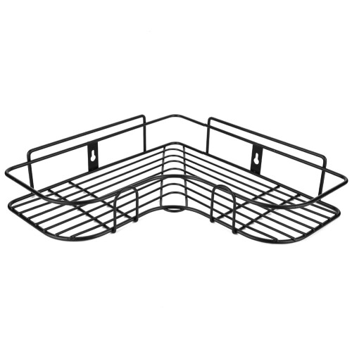 Étagère de rangement d'angle Samfox pour salle de bain, sans perçage 1