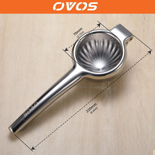 Στίφτης λεμονιού Ovos Citrus Juicer από ανοξείδωτο ατσάλι 18/10 υψηλής αντοχής – Στίφτης 1