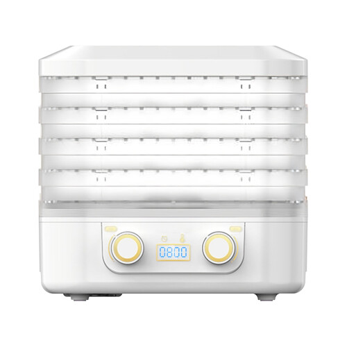 Αφυγραντήρας Τροφίμων6 Δίσκοι, 200W, Ρυθμιζόμενη Θερμοκρασία & Χρονοδιακόπτης 24 1