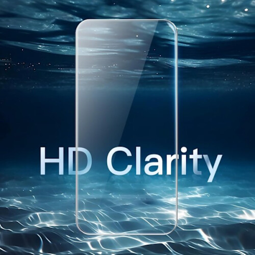 Συμβατό με iPhone16Προστατευτικό οθόνης Tempered Glass Premium1 συσκευασία διαφανές 2