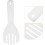 2 stk. plastik rispadeholder til riskoger (hvid) 2