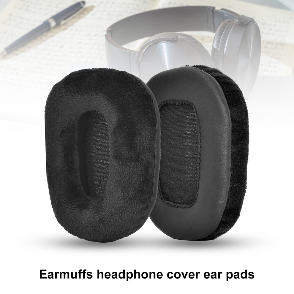Susuchens 1 Pair Ear Pads Easy Installation Skin-Friendly Sponge Earphone Ear Pads For Vxi Blueparrott B450-Xt B450xt Headset 9558633708509